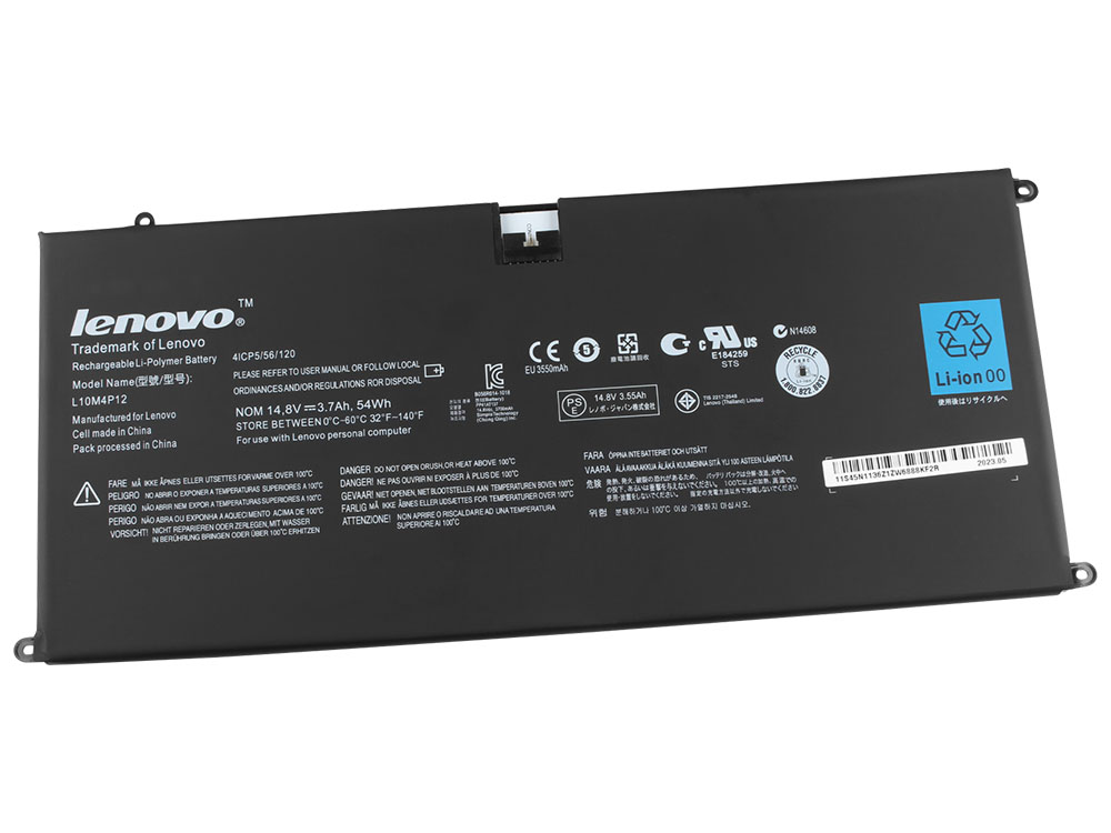 54WH Lenovo L10M4P12 4ICP5/56/120 Akku