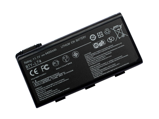 4400mAh 6 Zellen MSI CR500 MS-16GP Akku