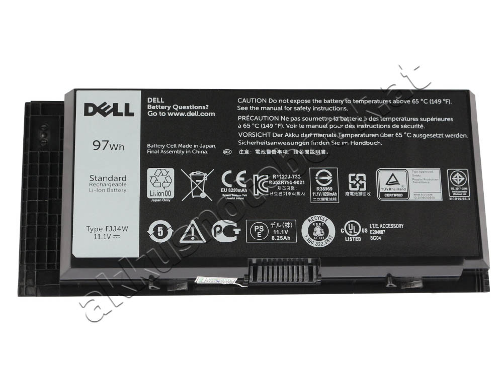 Original 97Wh Dell 450-AFNP Akku