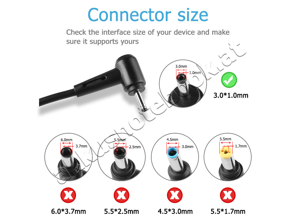 45W Netzteil Ladegerät Acer TravelMate P2 TMP215-53G-39BE