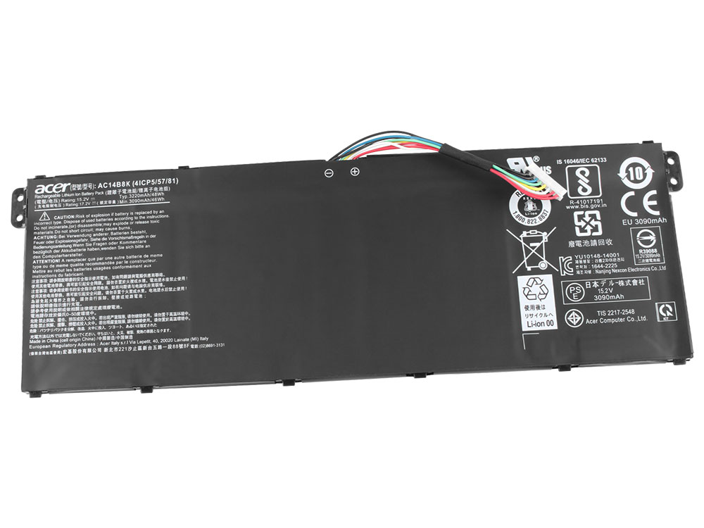 Original 3220mAh 48Wh Acer Chromebook 15 CB5-571-C506 Akku