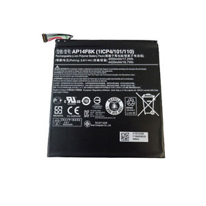 4450mAh 17.2Wh Original Acer Iconia Tab 8 W1-810-19JH W1-810-1344 Akku