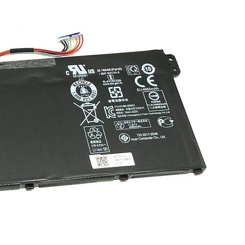 4821mAh Akku für Acer TravelMate P6 TMP614-52-58SP(UN.VSYTA.003)