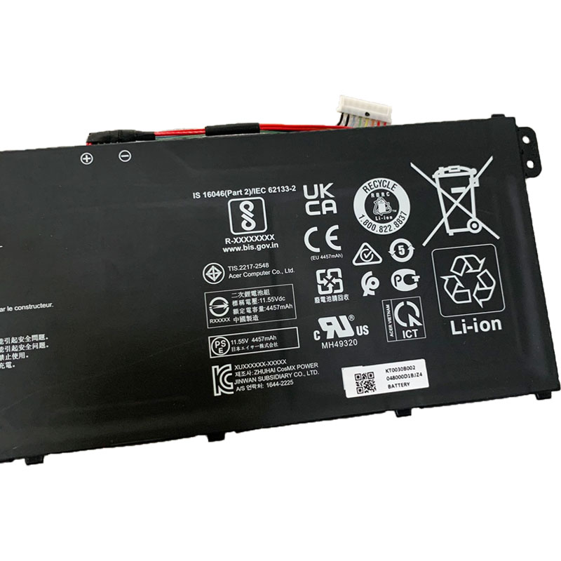 4590mAh 53Wh Akku für Acer Aspire Vero AV15-51-53J9(NX.AYCTA.001)