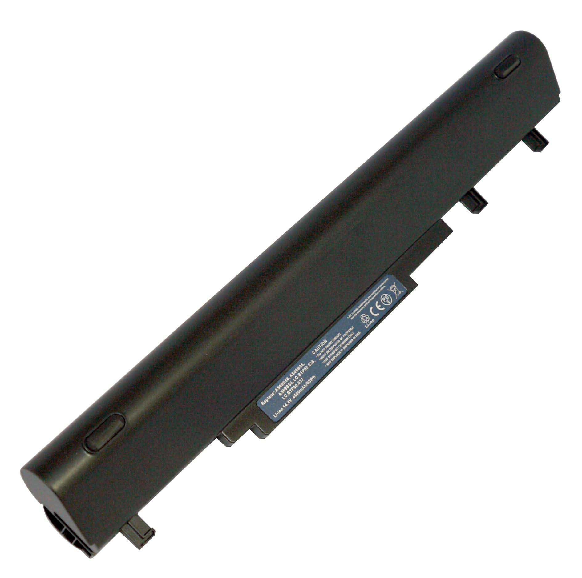 4400mAh 63Wh 8 Zellen Acer 4UR18650-2-T0421 Akku