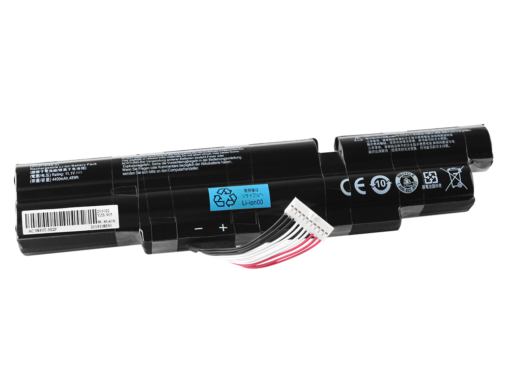 4400mAh 48Wh 6 Zellen Acer Aspire TimelineX 3830TG-6412 Akku