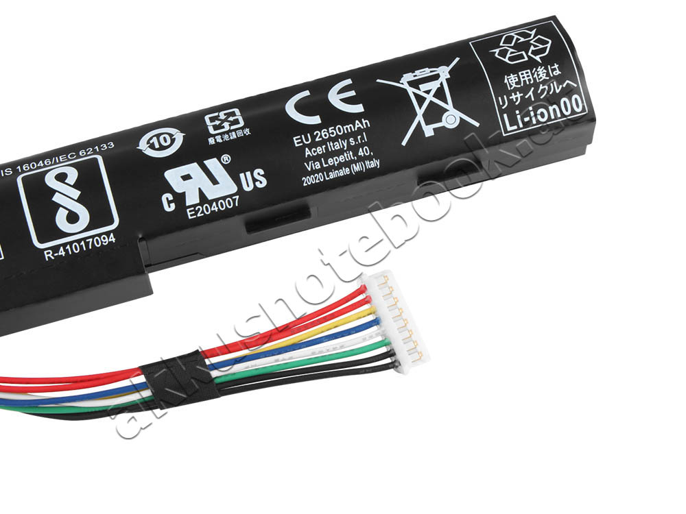 2800mAh 41.4Wh 4 Zellen Asus Aspire E5-575-32ZU Akku