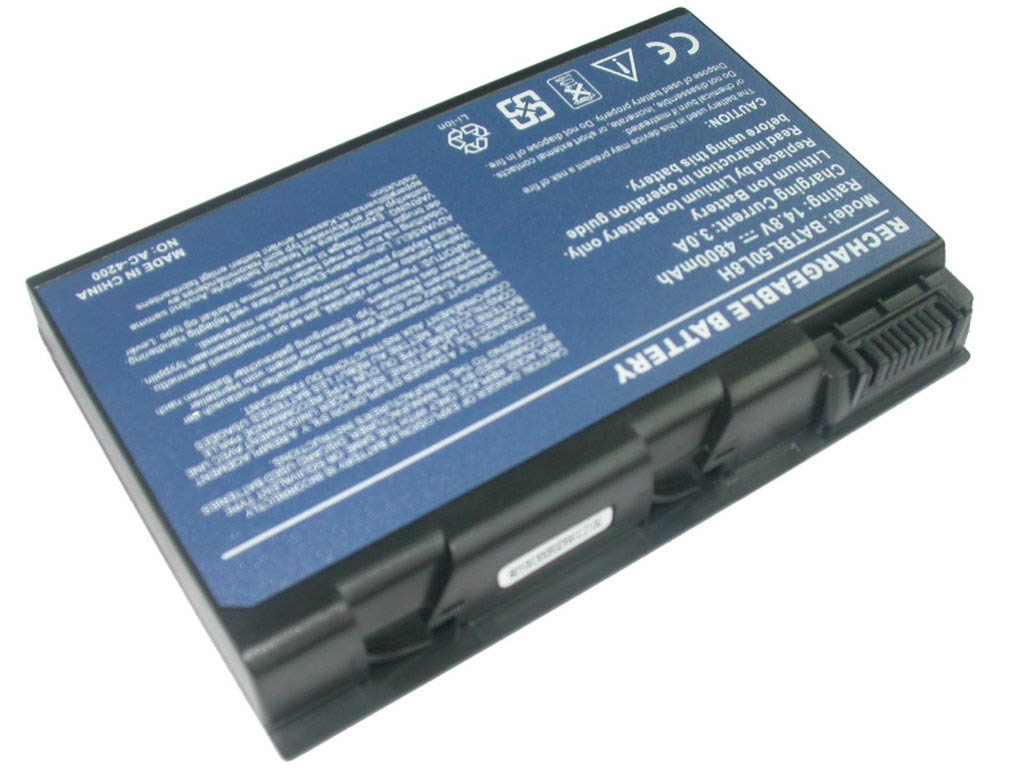 4800mAh 71Wh 8 Zellen Acer TravelMate 2492WLMi Akku