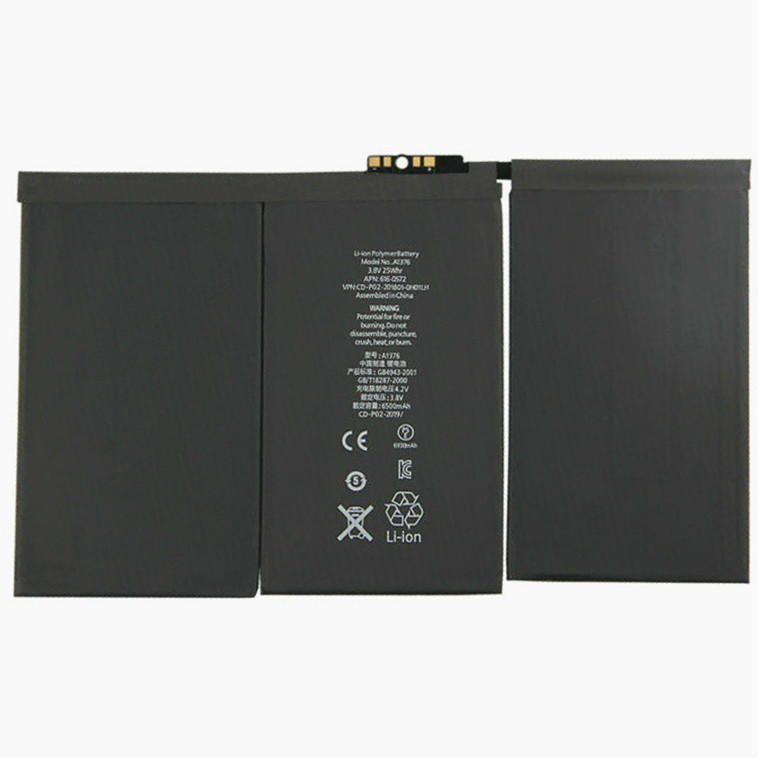 6500mAh 25Wh 3 Zellen Akku für Apple iPad 2 3G