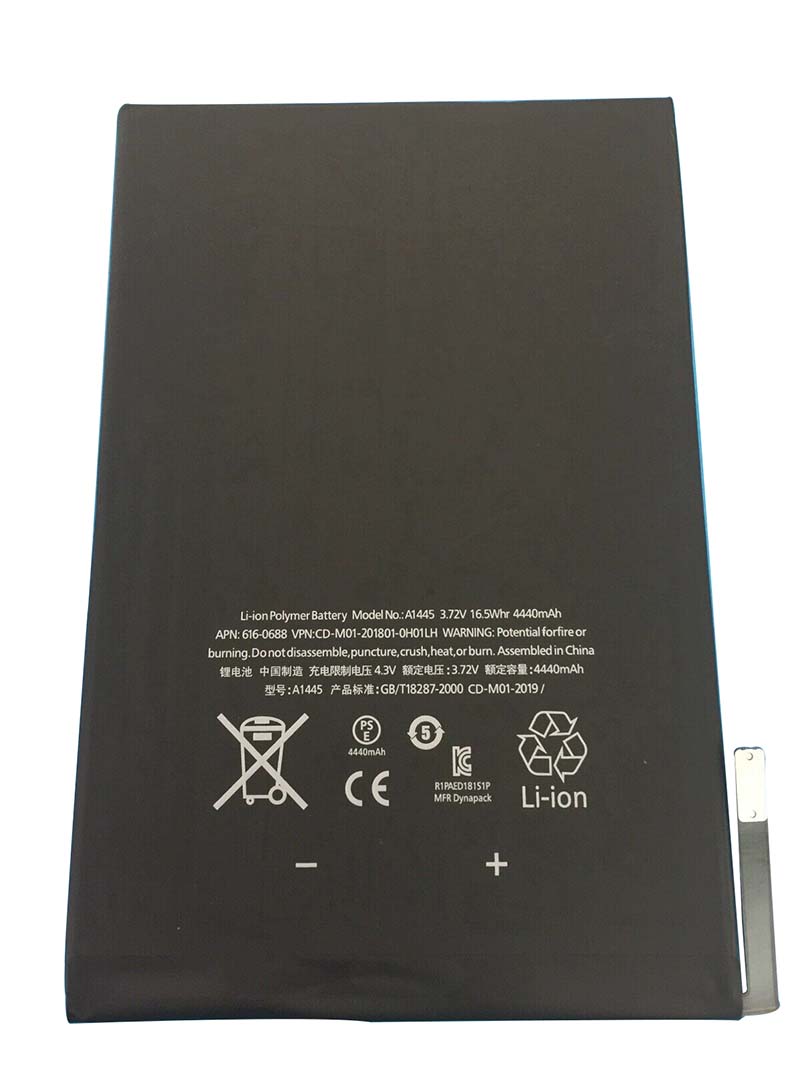 4440mAh 16.5Wh 2 Zellen Akku für Apple 616-0688