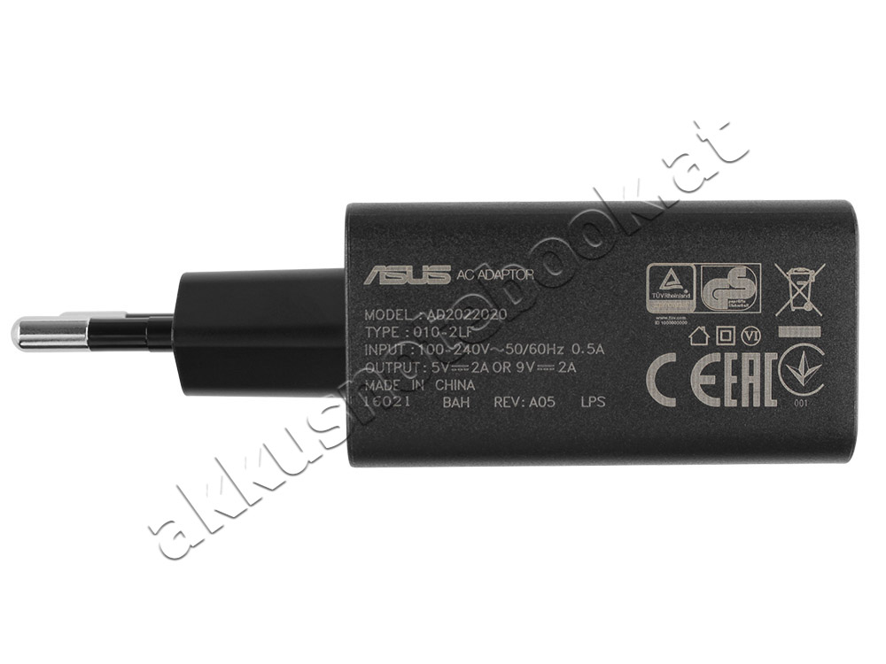 18W USB-C Asus 0A001-00500500 Netzteil Ladegerät