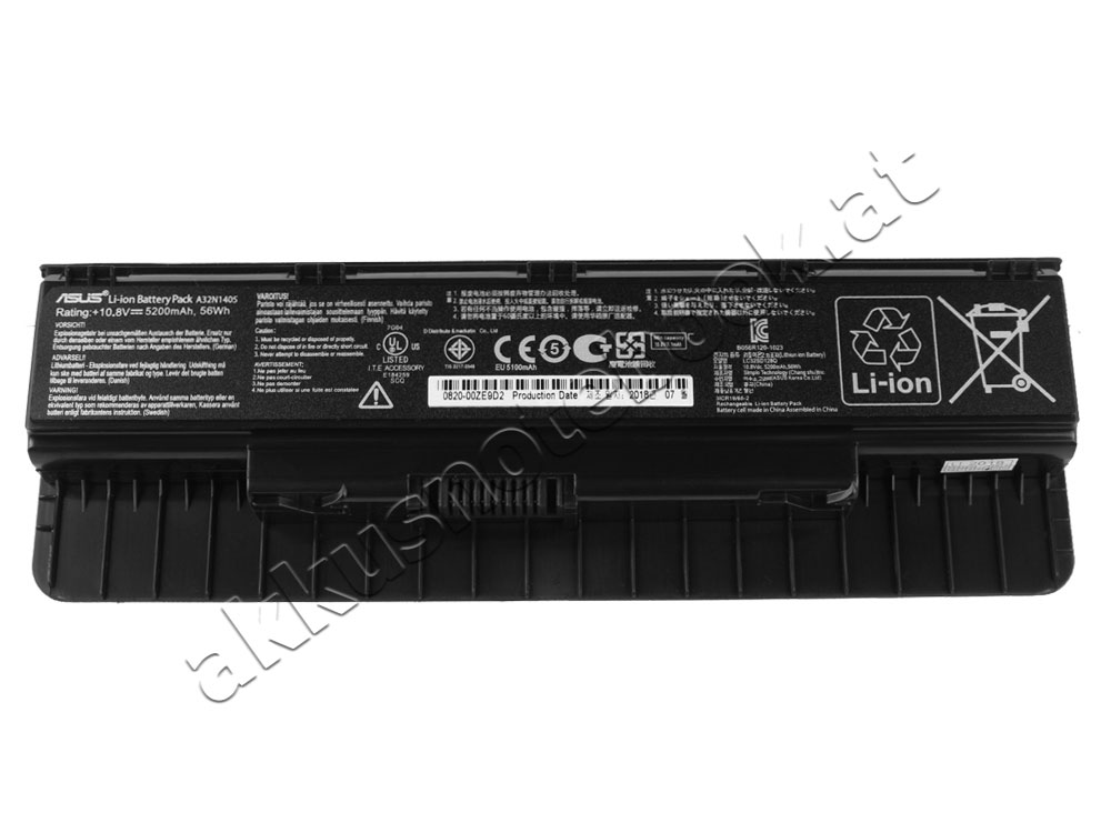 Original 56Wh Asus 0B110-0030000P A32N1405 Akku