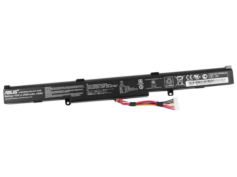 Original 2950mAh 44Wh 4 Zellen Asus A751NV Akku