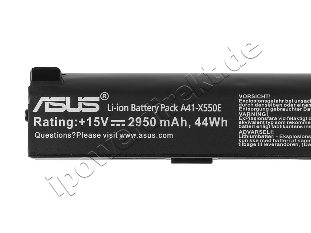 Original 2950mAh 44Wh 4 Zellen Asus VivoBook F751NA-TY044T Akku