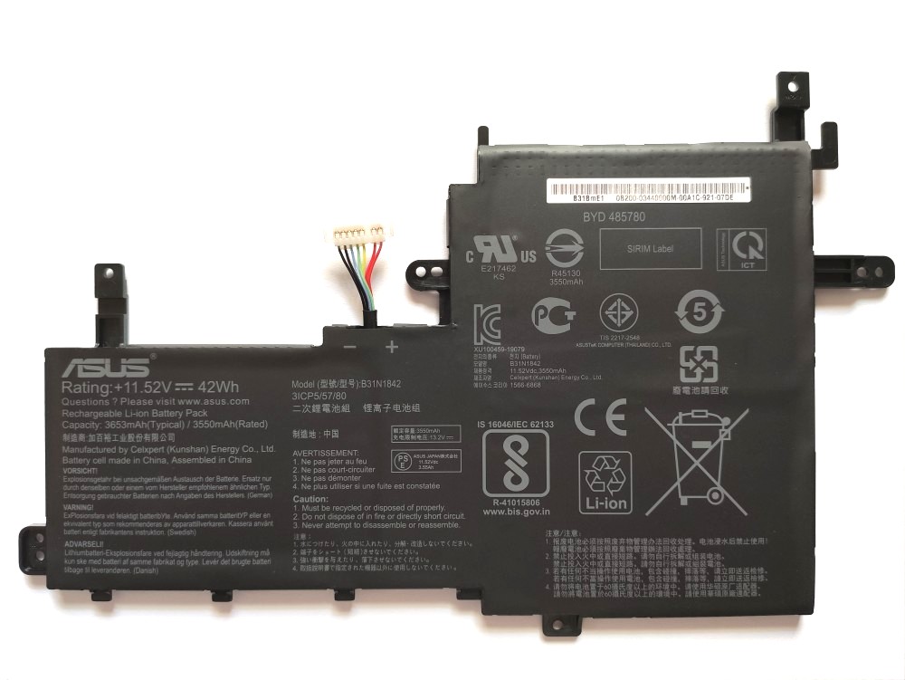 Original 11.52V 3645mAh 42Wh Akku für Asus VivoBook 15 K513EA - zum Schließen ins Bild klicken