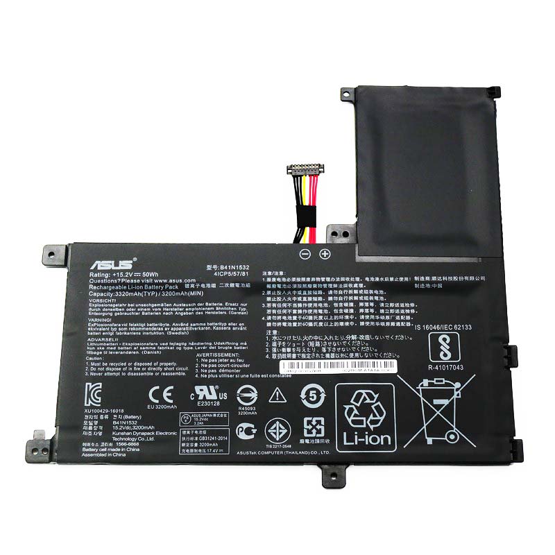 Original 15.2V 3200mAh 50Wh Akku für Asus 0B200-02010100