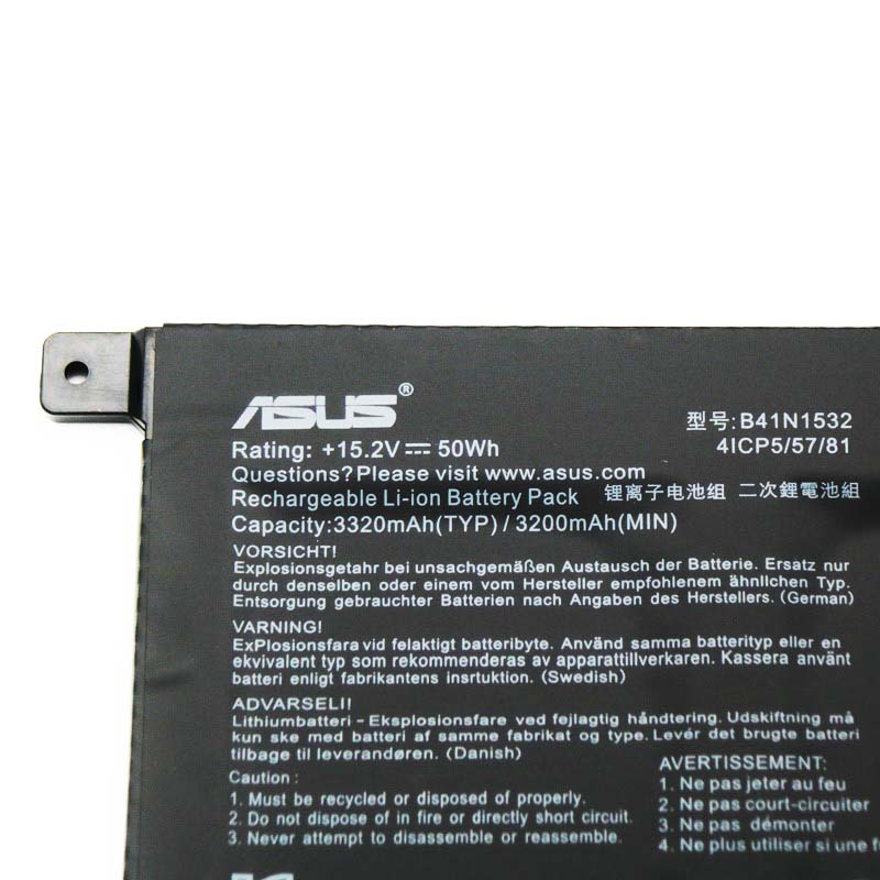 Original 15.2V 3200mAh 50Wh Akku für Asus 0B200-02010100