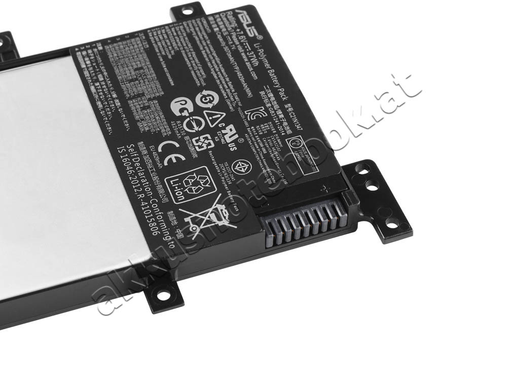 37Whr Asus F555LA-AS51 F555LA-XO330H F555LA-XX271H Akku