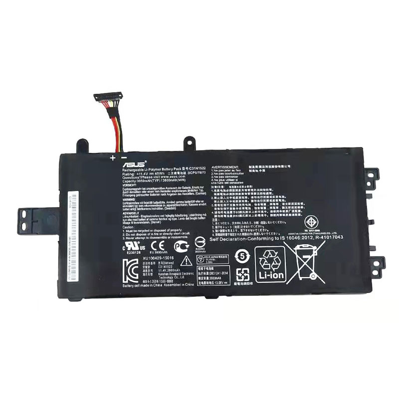 Original 11.4V 3950mAh 45Wh Akku für Asus 0B200-01880000 - zum Schließen ins Bild klicken