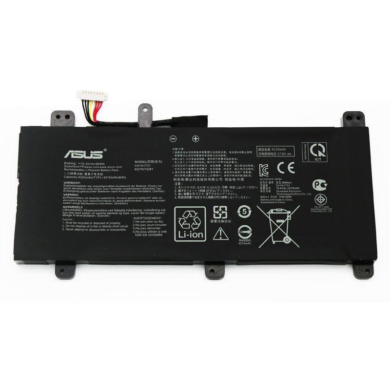 Original 15.4V 4335mAh 66Wh Akku für Asus ROG Strix GL704GV - zum Schließen ins Bild klicken