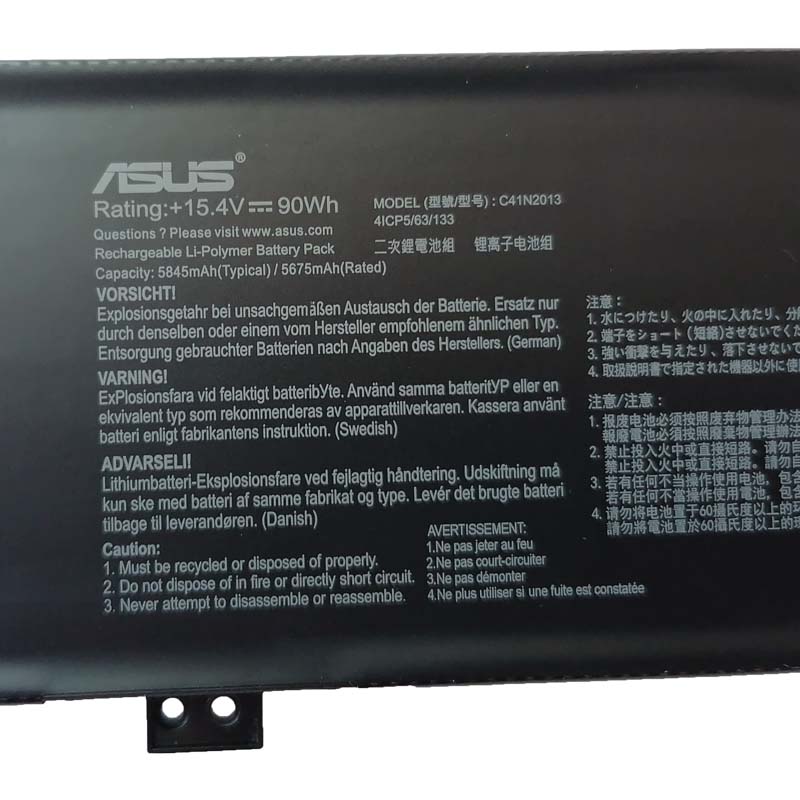 Original 15.4V 5845mAh 90Wh Akku für Asus TUF Gaming F17 FX707ZR