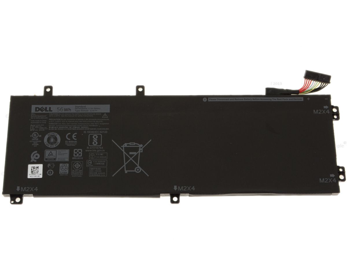 Original 56Whr 3 Zellen Dell XPS 15 9570-0361 Akku