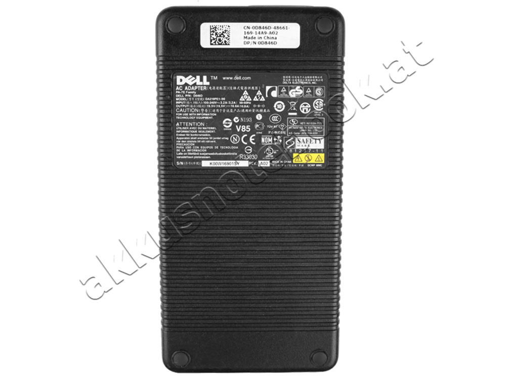 Original 210W Netzteil Ladegerät Dell Precision M6400 M6500