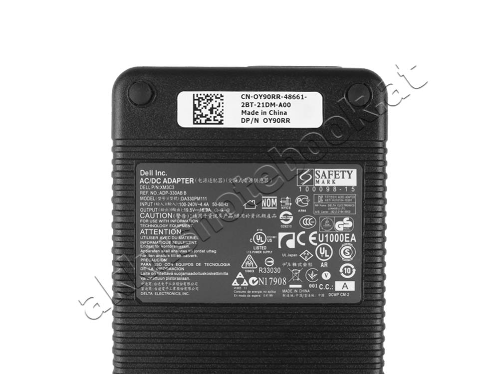 Original 330W 19.5V 16.9A Dell ADP-330AB B Netzteil