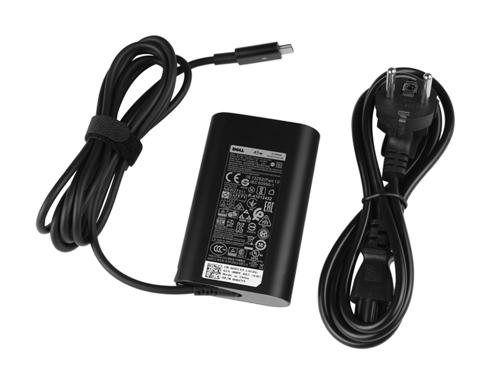 Original 45W USB-C Dell Latitude 13 7370 P67G Netzteil