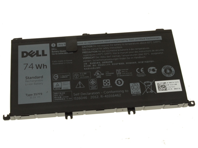 Original 6400mAh 74Wh 6-Zellen Akku Dell Inspiron 15 7559