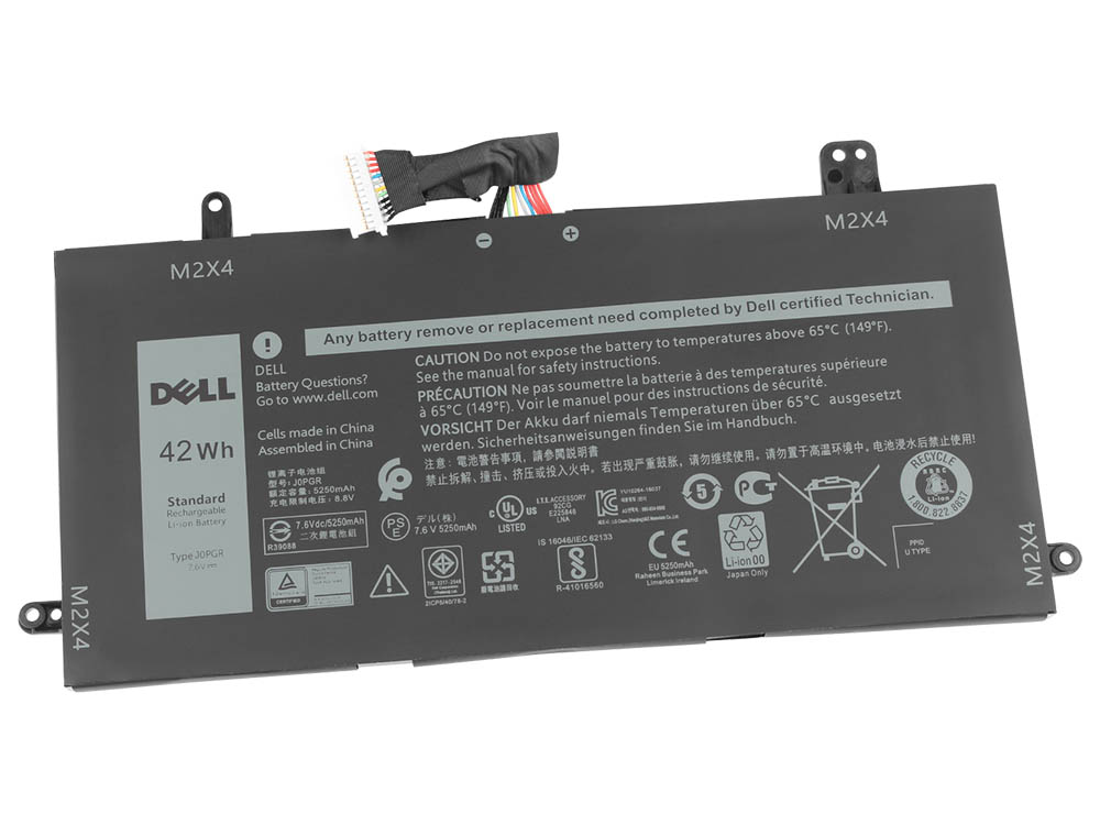 Original 42Wh Dell Latitude 5290 2n1 T17G T17G002 Akku