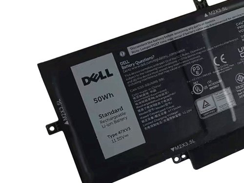 Original 4113mAh 50Wh 3-Zellen Dell 47XV3 Akku