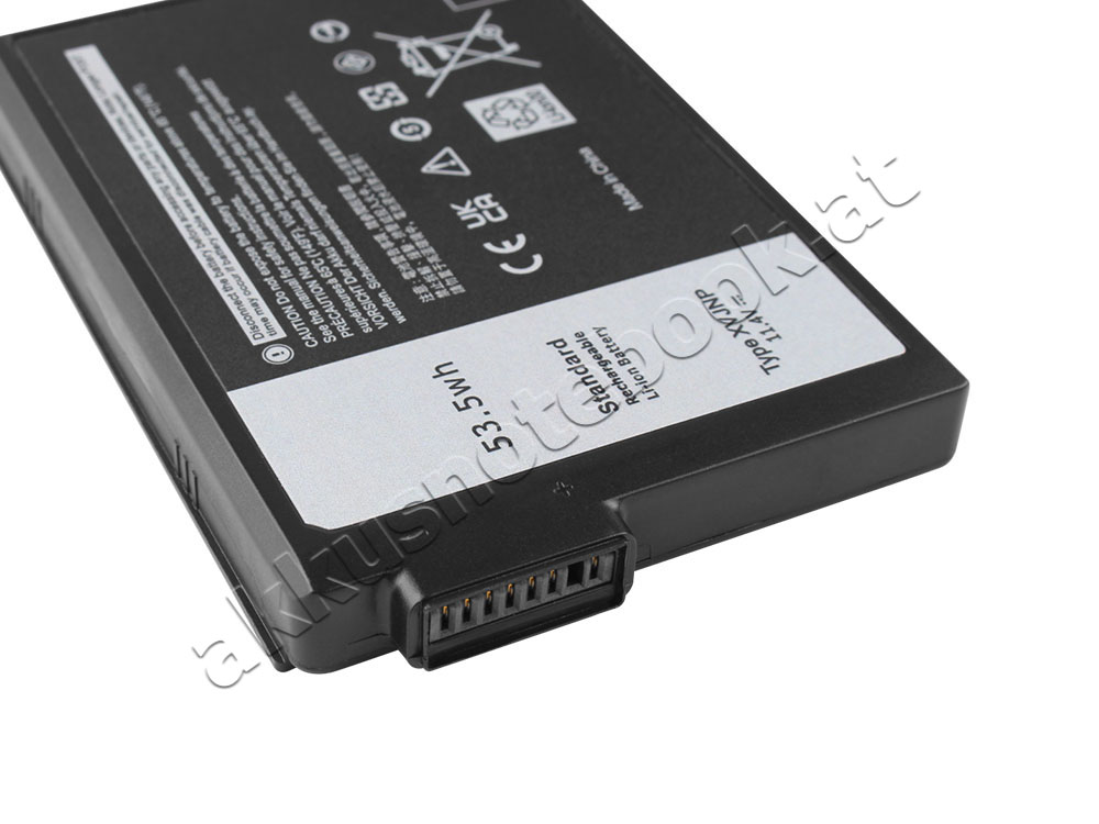 Original 4457mAh 53.5Wh 3-Zellen Dell Latitude 5430 Rugged Akku