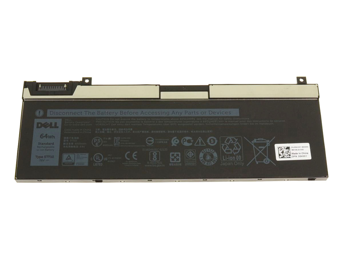 8000mAh 64Wh 4 Zellen Dell Precision 7530-JCTXC Akku - zum Schließen ins Bild klicken