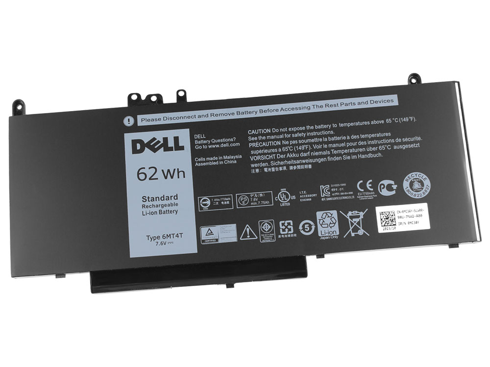 Original Dell Latitude E5570-XTRNW Akku 62Wh