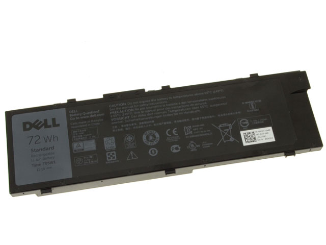 6 Zellen 72Wh Dell 1G9VM 451-BBSB Akku