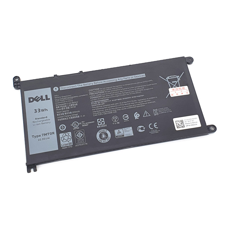 Original 10.95V 2830mAh 33Wh Akku für Dell 7MTOR DN33X - zum Schließen ins Bild klicken