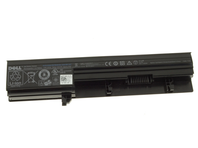 2700mAh 40Wh 4 Zellen Dell 451-11355 Akku