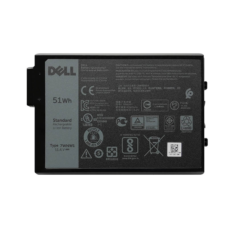 Original 4342mAh 51Wh Akku für Dell Latitude 7424 P86G P86G001