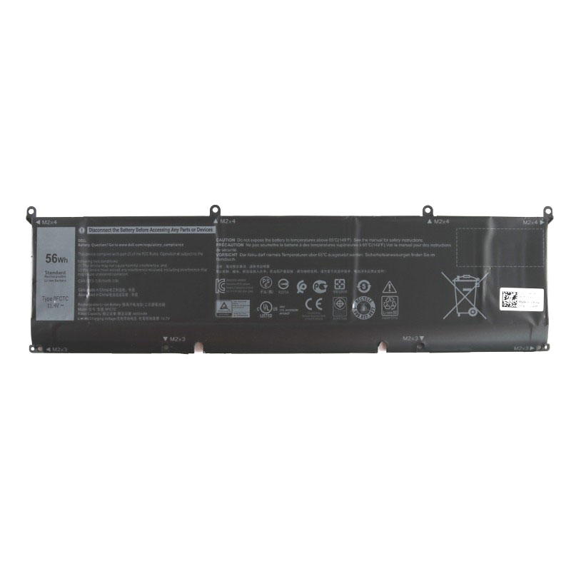 Original 4650mAh 56Wh 3 Zellen Akku für Dell 3ICP7/73/64