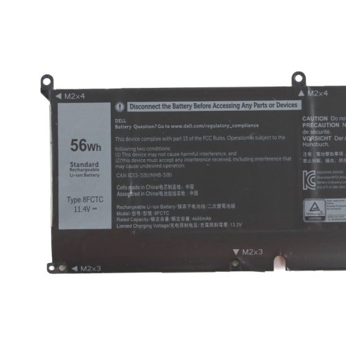 Original 4650mAh 56Wh 3-Zellen Dell G15 5530 P121F P121F001 Akku