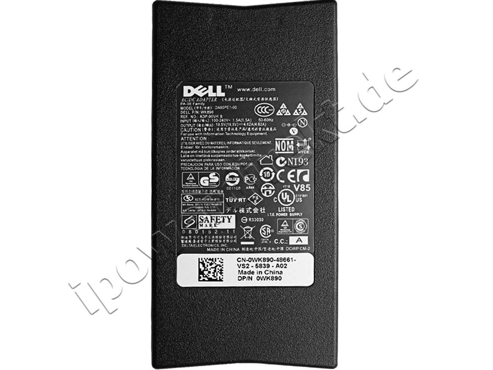 19.5V 4.62A Slim Dell Latitude E6400 ATG E6400 XFR Notebook Netzteil