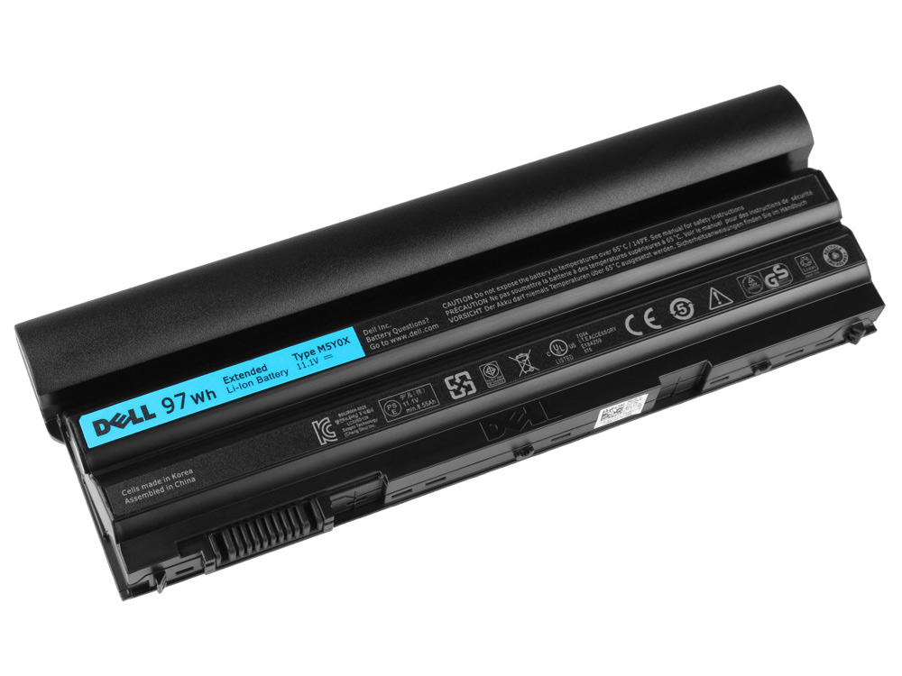 Original 9 Zellen 97Wh Dell Latitude E6530 P19F P19F001 Akku