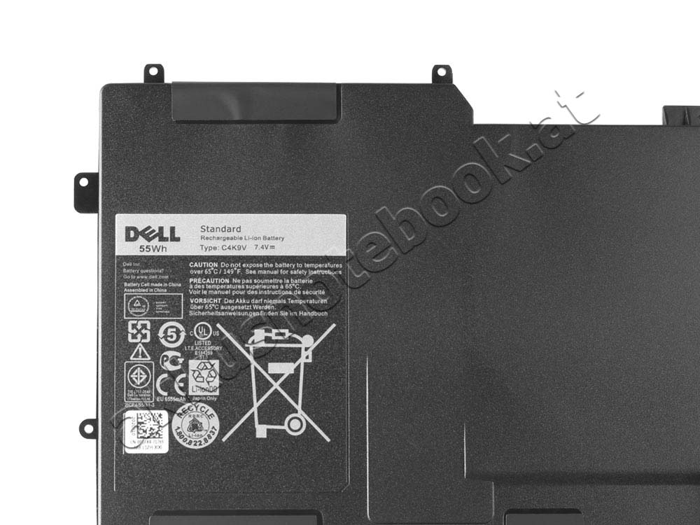 Original Dell 0C4K9V C4K9V Akku 55Wh