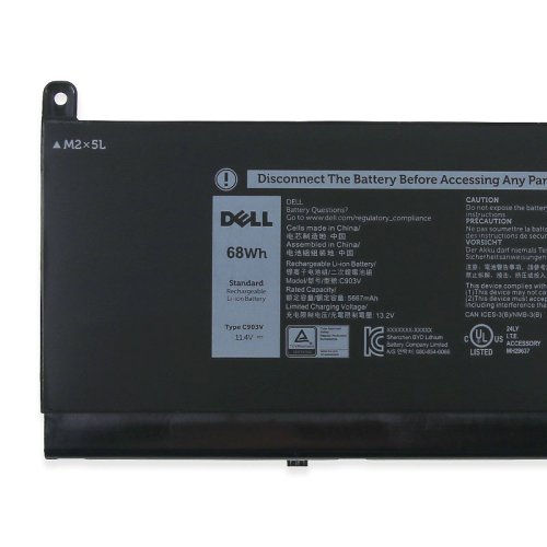 Original 11.4V 5667mAh 68Wh Akku für Dell Precision 7760