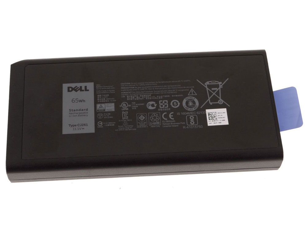 6 Zellen 65Wh Dell Latitude 14 5414 P46G002 Akku