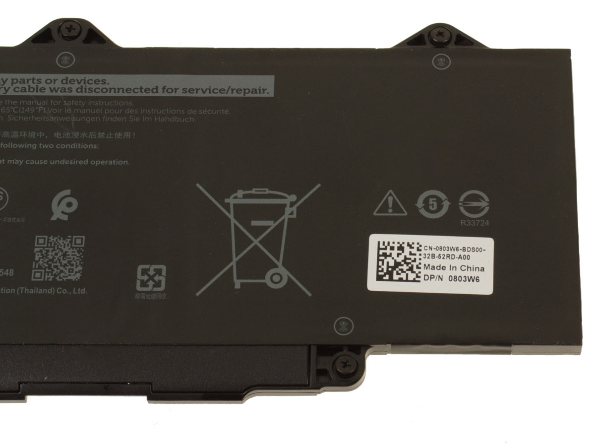 Original 4623mAh 54Wh 3-Zellen Dell Latitude 5440 P165G P165G003 Akku