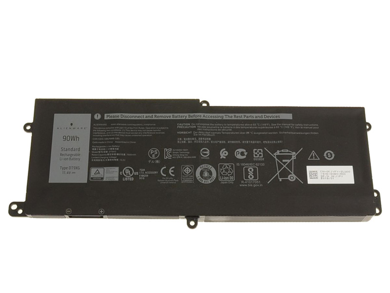 Original 7890mAh 90Wh Dell Alienware Area-51m P38E P38E001 Akku