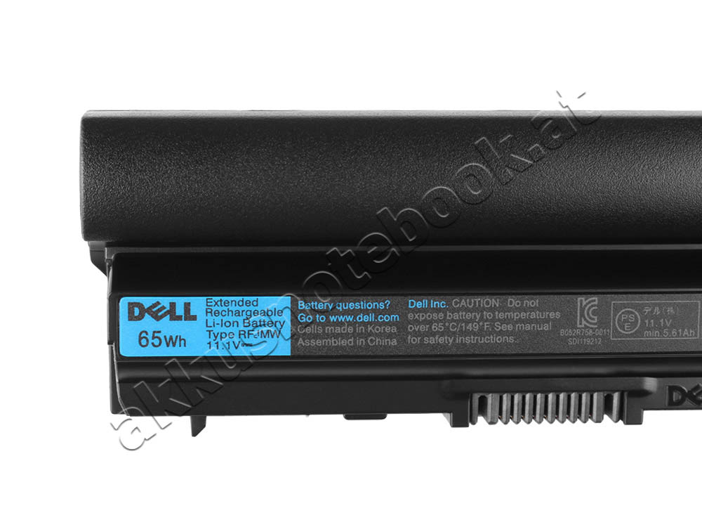 65Wh 6 Zellen Dell Latitude E6230 E6330 E6430s Akku