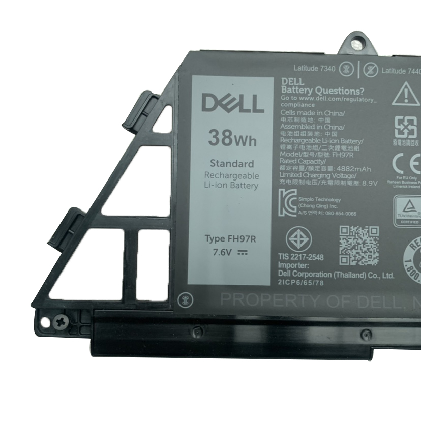 Original 4882mAh 38Wh Dell Latitude 7350 2-in-1 P179G P179G002 Akku